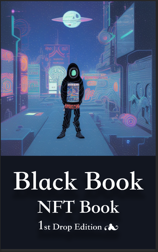 AI crypto Art, Blackbook NFT AI Crypto Art Audiobooks 2024