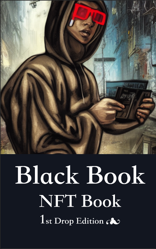 AI crypto Art, Blackbook NFT AI Crypto Art Audiobooks 2024
